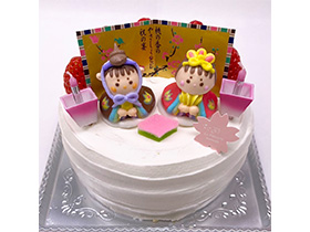 ひなまつりケーキ