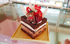 バレンタイン向け生ケーキ